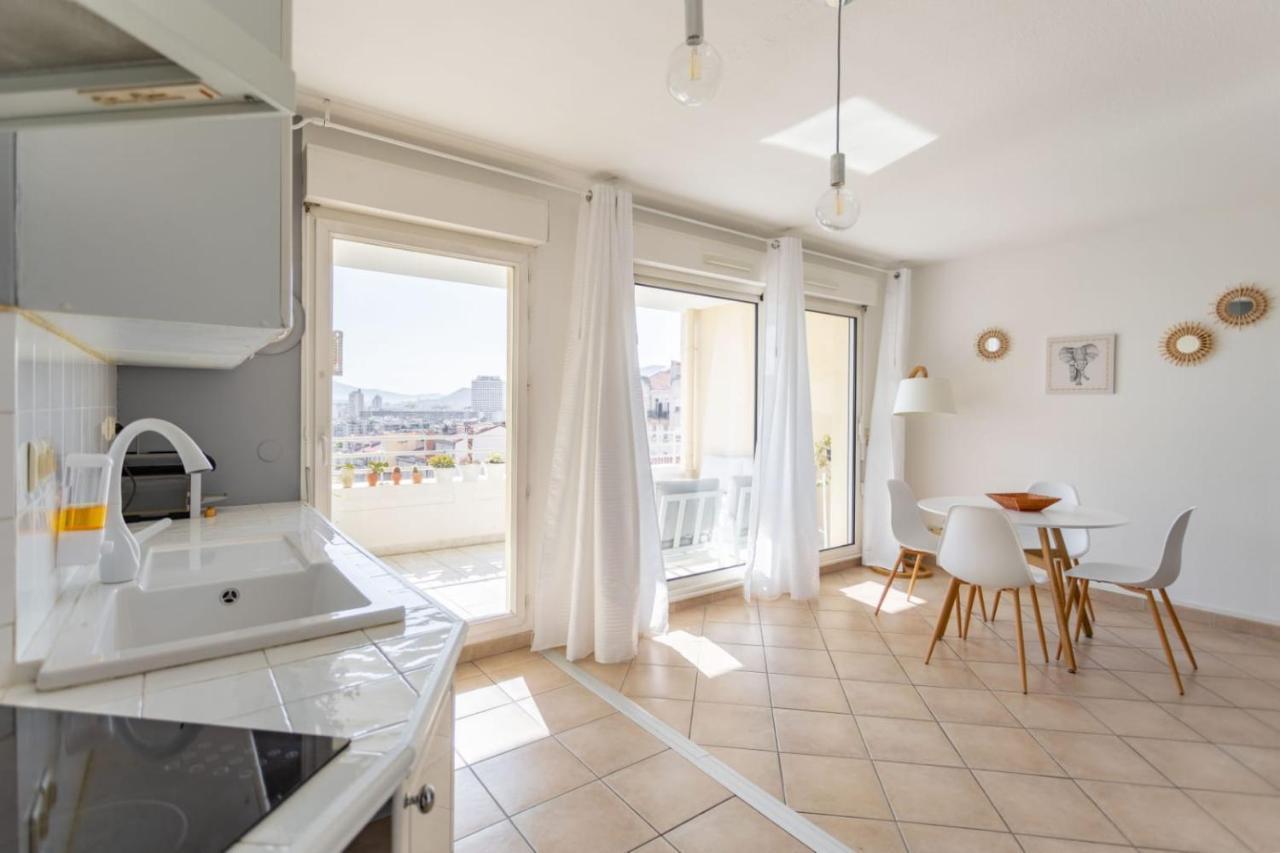 Appartement Standing Marseille 2 Chambres 6 Pers Clim Parking Jo Exteriör bild