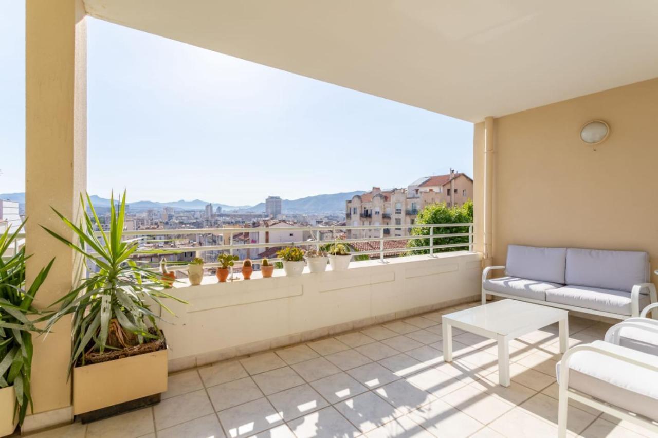 Appartement Standing Marseille 2 Chambres 6 Pers Clim Parking Jo Exteriör bild